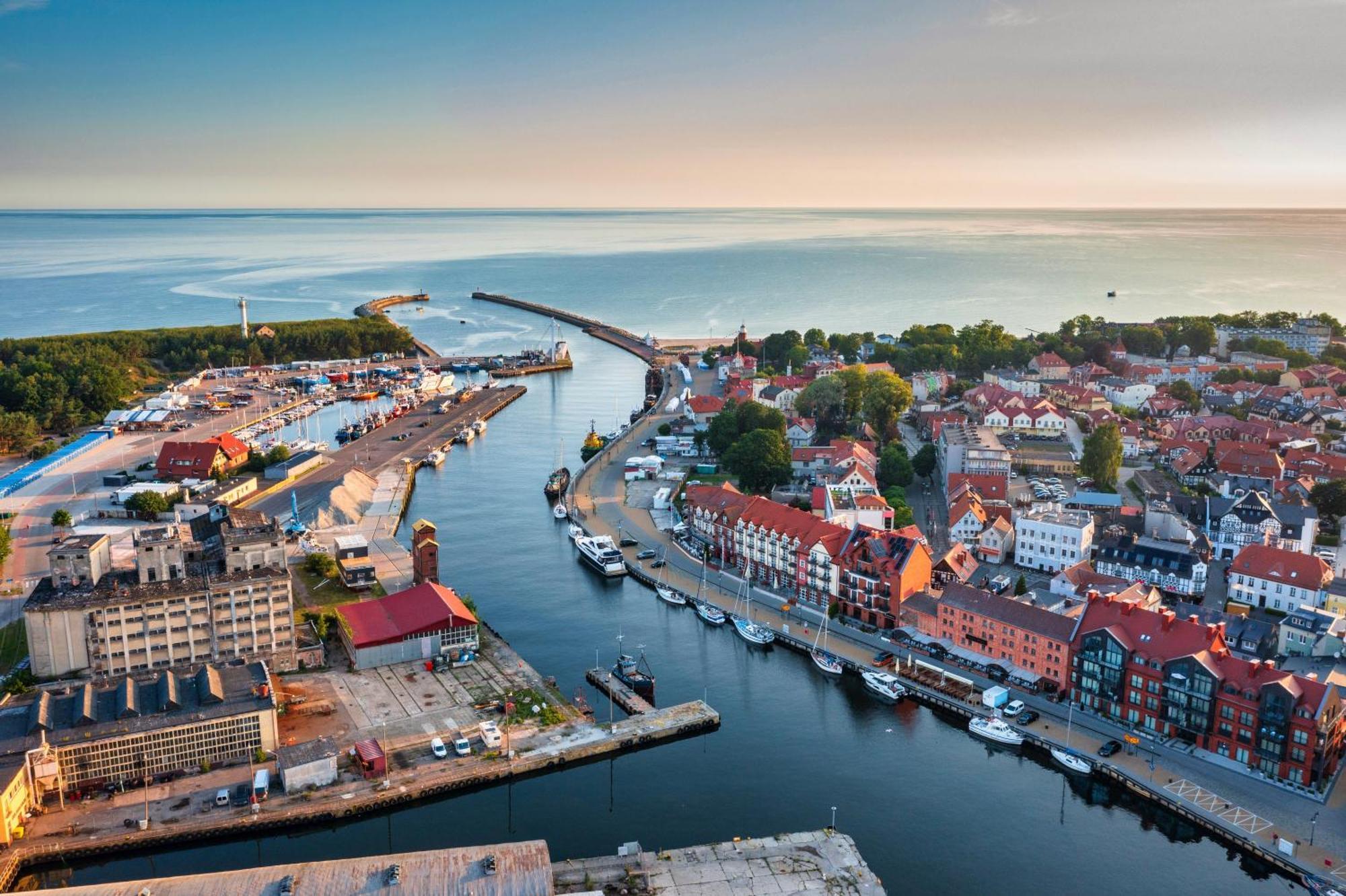 Apartamenty Baltyckie - Bulwar Portowy - Widok Na Port, Centrum, Najlepsza Lokalizacja W Ustce Ustka Exterior photo